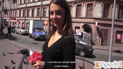 Naive Teen Doesnt Expect The Agent Fill Pussy With Sperm - upornia.com