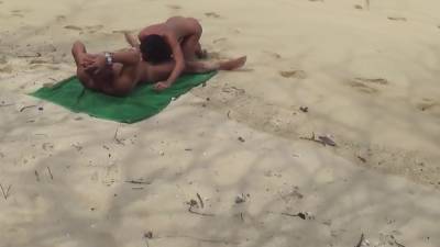 Teo Sirina Fucks On The Beach - hotmovs.com
