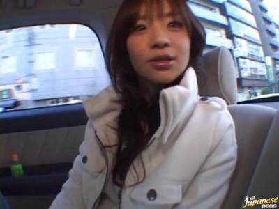 Hot milf Aimi in a car sex scene fucks and gets vibrator in - upornia.com