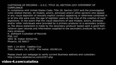 January 14, 2019 - Catalina Cruz Pornstar - hotmovs.com