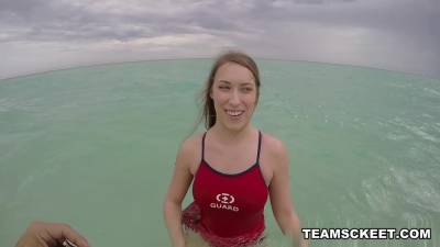 Kimber Lee - In Lifeguard On Dick Duty - hotmovs.com