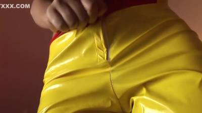 Brunette With Big Hot Tits Dresses As A Sexy Firefighter To Put Out The Flame - upornia.com