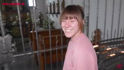 Anne Eden In Pastor Uses Me Shamelessly In The Village Chapel! - hclips.com