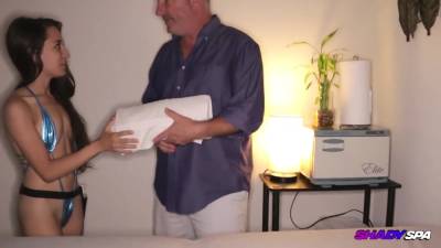 Freya Von-Doom - Freya Von Doom visits ShadySpa - hotmovs.com