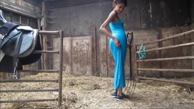 Naughty Pussy Play At Granpas Farm - hotmovs.com