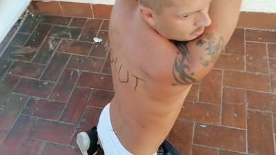 Bcn Me Bareback On The Rooftop In Barcelona - upornia.com