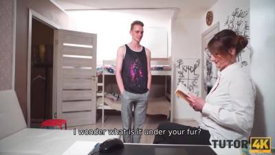 Smart Boy Improves Marks By Having Sex With Experienced Tutor - upornia.com