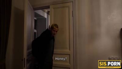 Girl Put Nightgown And Blindfold On To Be Bonked By Bf But Had Sex With Stepbro - upornia.com - Russia