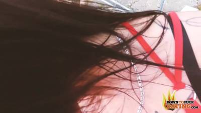 Julia Exclusiv Finds Cock On Dating App - upornia.com - Germany