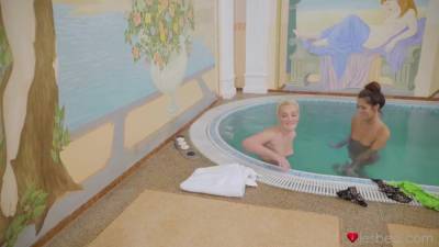 Cindy Shine - Lovita Fate - Cindy Shine And Lovita Fate In Fascinating Lesbians Pleasuring Each Other By The Pool - upornia.com