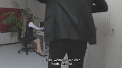Rei Haruka Asks A Colleague To Fuck Her Like Crazy - hotmovs.com - Japan