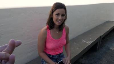 Pikaper Picked Himself Up A Brunette On The Street And Made A Sex Clos - hotmovs.com