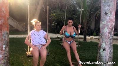 Erin & Helen Star's Swinging Island Diary - Erin Star - Scoreland - hotmovs.com