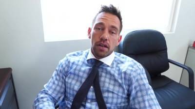 Johnny Castle - Three Coeds In Stockings In The Office Fucking One Long Dick - Danni Rivers And Johnny Castle - hotmovs.com