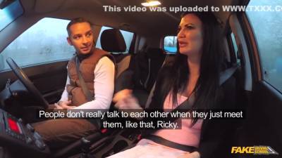 E024 Driving Exam Double Creampie - upornia.com