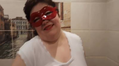 Bbw In Wet White T-shirt Sucks Cock And Swallows Cum - hclips.com