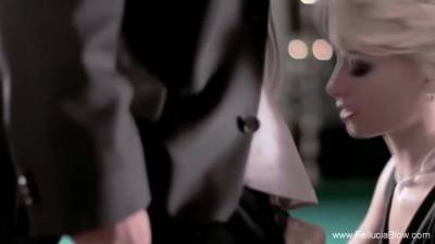 The Classic Cfnm Blowjob Situation They Both Enjoy - upornia.com