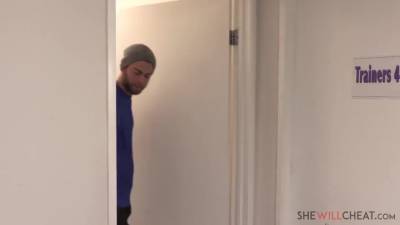 Alix Lovell - Junkie Jams His Wiener Into Alix During Workout! - Alix Lovell - upornia.com