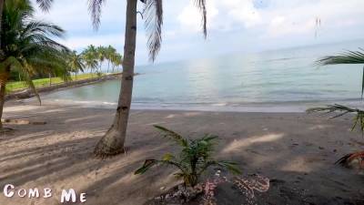 Beach Handjob Taking Pictures Of His Cock - upornia.com