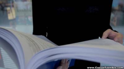 Violette Pure in Pick up trick with cute coed - hotmovs.com