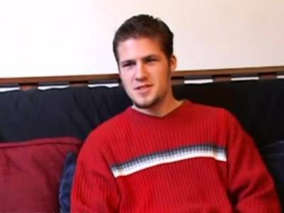 Alex - Str8 Alex Beats Off With A Dildo - drtvid.com