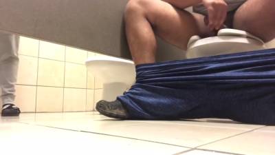 Public Bathroom Cruising Understall - hclips.com