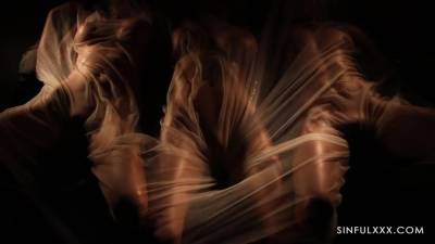 Florane Russell - Sensual Sex On Dimly Lit Set Ft. Florane Russel - upornia.com