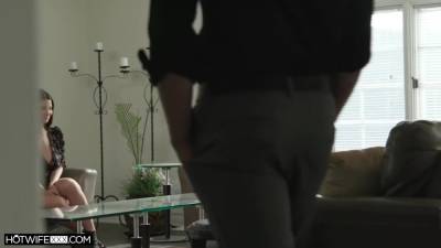 Steamy Wifey Gets Massage - Darkhaired Babe Sex - hotmovs.com