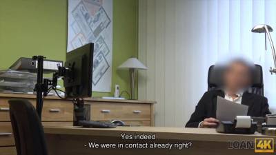 Loan4k. tight arsehole and pierced cunt get drilled for fat loan - sexu.com