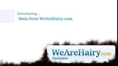 Maia masturbates and orgasms by the fire - ah-me.com