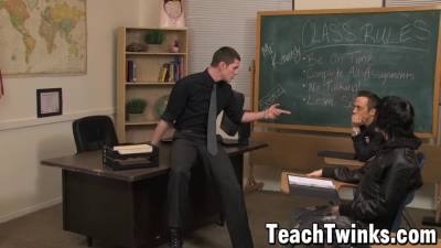 Big dicked teacher ass fucks emo student - sunporno.com