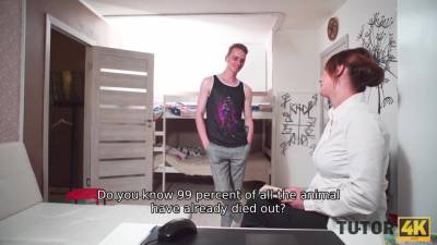 Naive Tutor Dragged Into Unplanned Sex With An Angry Disciple - hclips.com