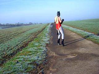 Ponygirl Buttplug Outdoor Boots - ah-me.com