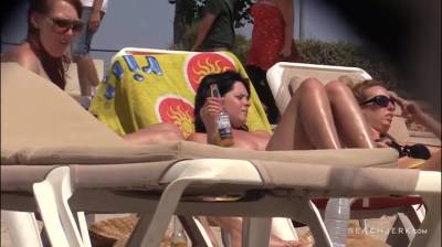 Big Brunette Tits - BeachJerk - hclips.com