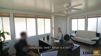 LOAN4K. Dancer shows the bank manager how well she can move her body - hotmovs.com