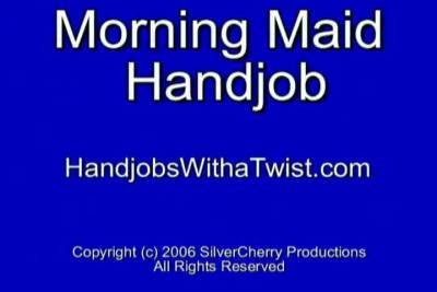 Maid Gives Handjob - hotmovs.com