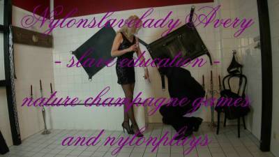 Flawless Boss Nylon Lady And Her Slaves Education - hotmovs.com