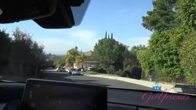 Vera King - Vera King Pink Dress Pov 2 - upornia.com