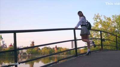 Hot Babe Public Nudity Video With Jeny Smith - hotmovs.com