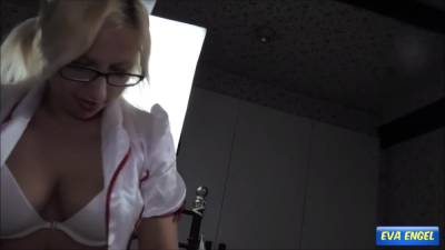 Sperm Addicted Nurse - Eva Engel - hotmovs.com - Germany