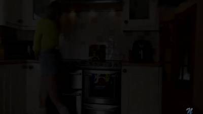 Georgia Brown Cumming In The Kitchen - hotmovs.com - Georgia