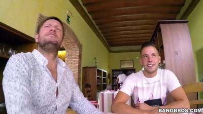 Hot Waitress Serves a Hot Dish - BangBros - hotmovs.com