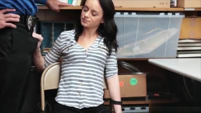 Cute Amateur Shoplifter Teen Fucked By The Mall Officer - hotmovs.com