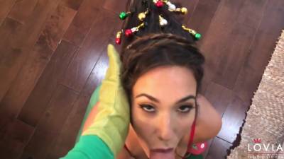 Eva Lovia - How The Grinch Stole Anal - hotmovs.com