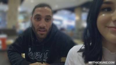 Thick ass teen Violet picks up stranger for a quickie - sexu.com