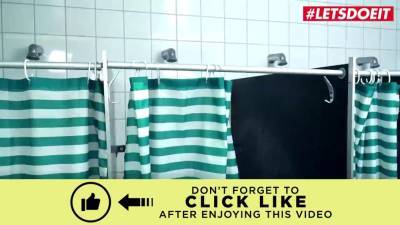 Angel - Shower Threeway With Naughty Busty Angel Wicky - sexu.com - Czech Republic