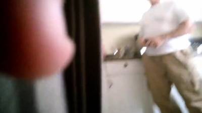 Str8 flashing in front of janitor - drtvid.com