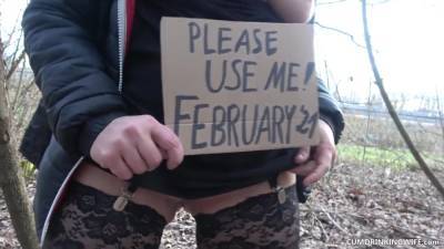 Fucked and creampied by strangers at the highway during corona lockdown - hotmovs.com