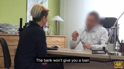 Loan4k. banker is prepared to help a babe if she give something - sexu.com