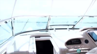 Billi Bardot - Big-busted Bikini Babe Billi Bardots Boat Boning - upornia.com